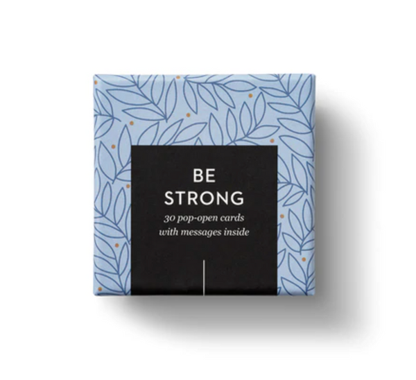 Be Strong Pop-Open Cards