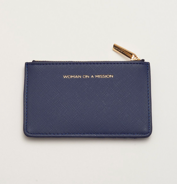 Woman On A Mission Card Purse