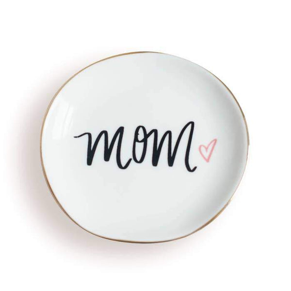 Mom Ceramic Jewelry Dish-Sweet Water Decor-Sol y Luna Salon