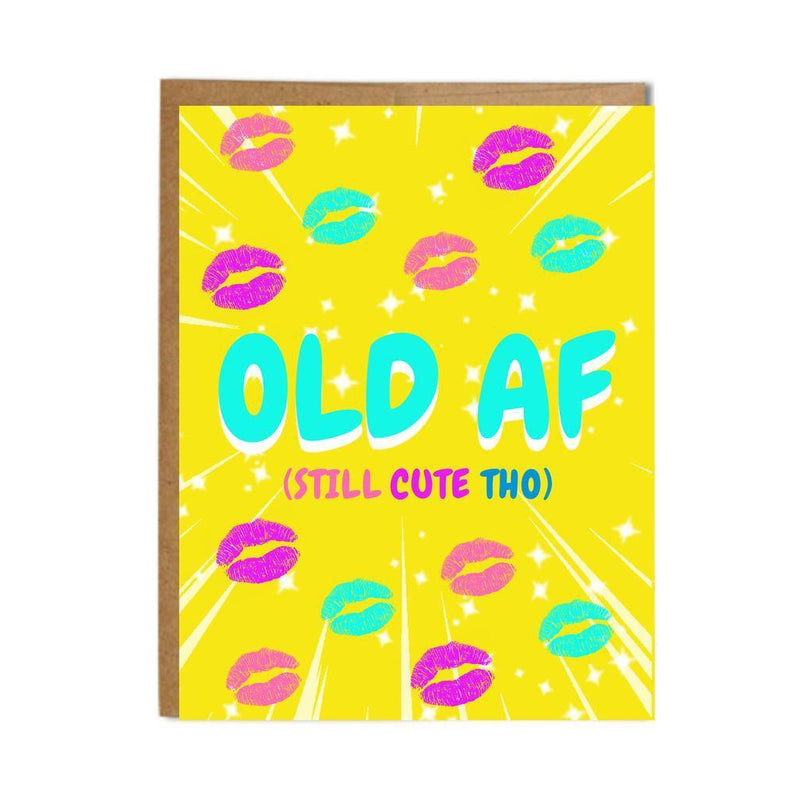 Old AF Birthday Card-Carla Sue Greeting Cards-Sol y Luna Salon