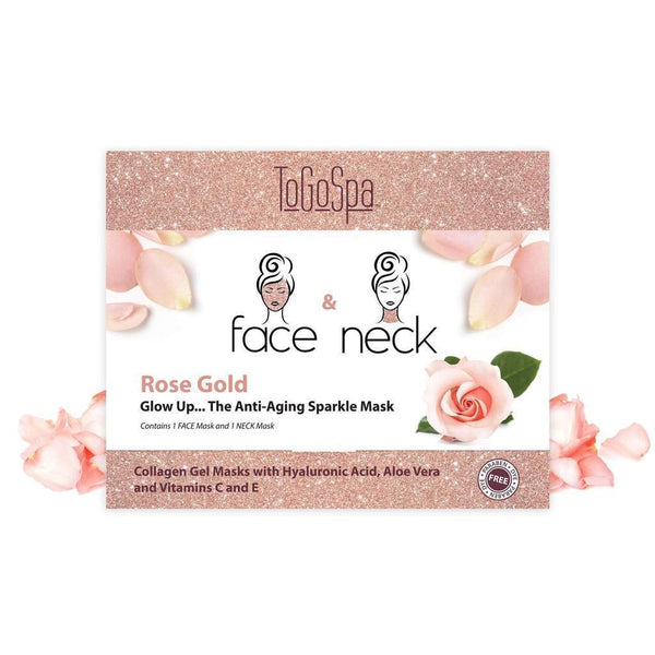 Rose Gold Face & Neck Combo Pack-ToGoSpa-Sol y Luna Salon